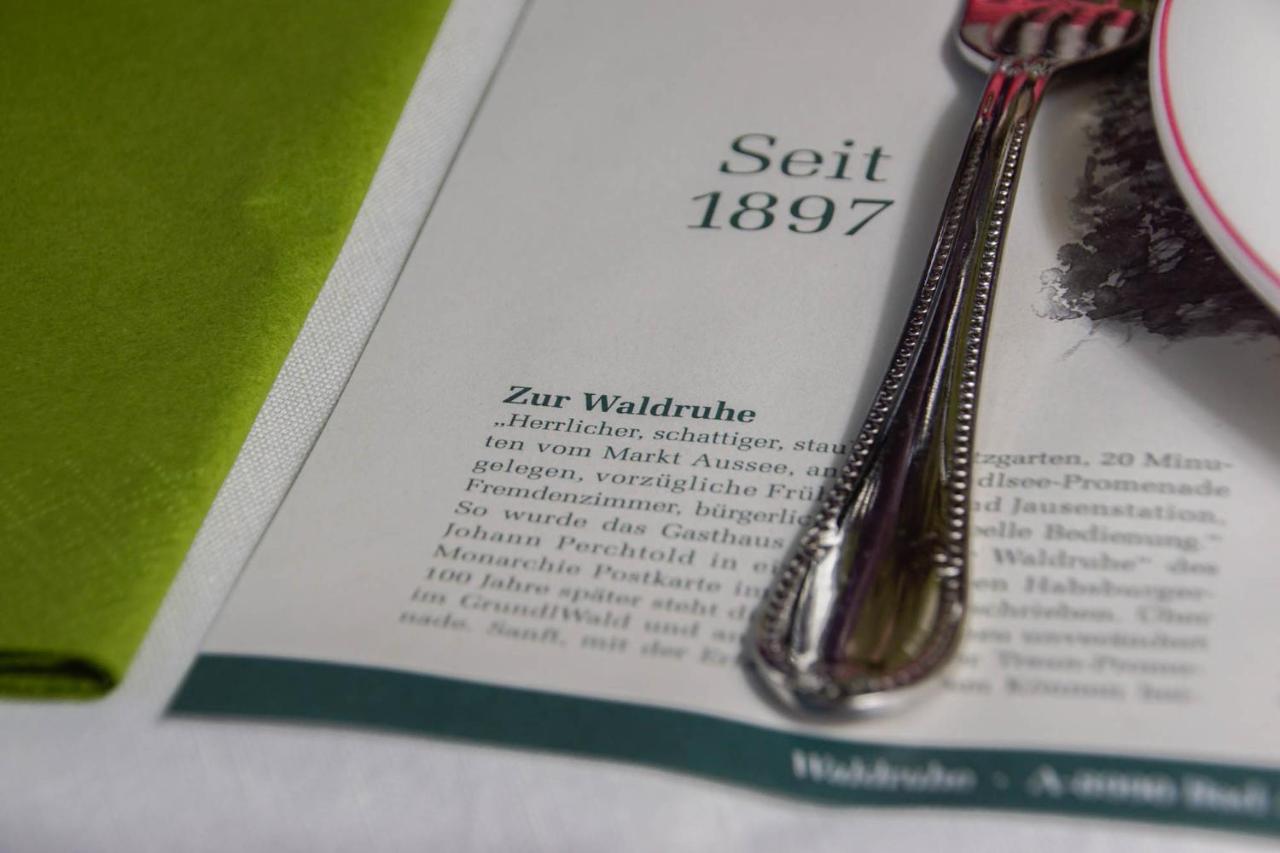 Waldruhe - Bett, Fruehstueck & Ein Laecheln Bed & Breakfast Bad Aussee Eksteriør bilde